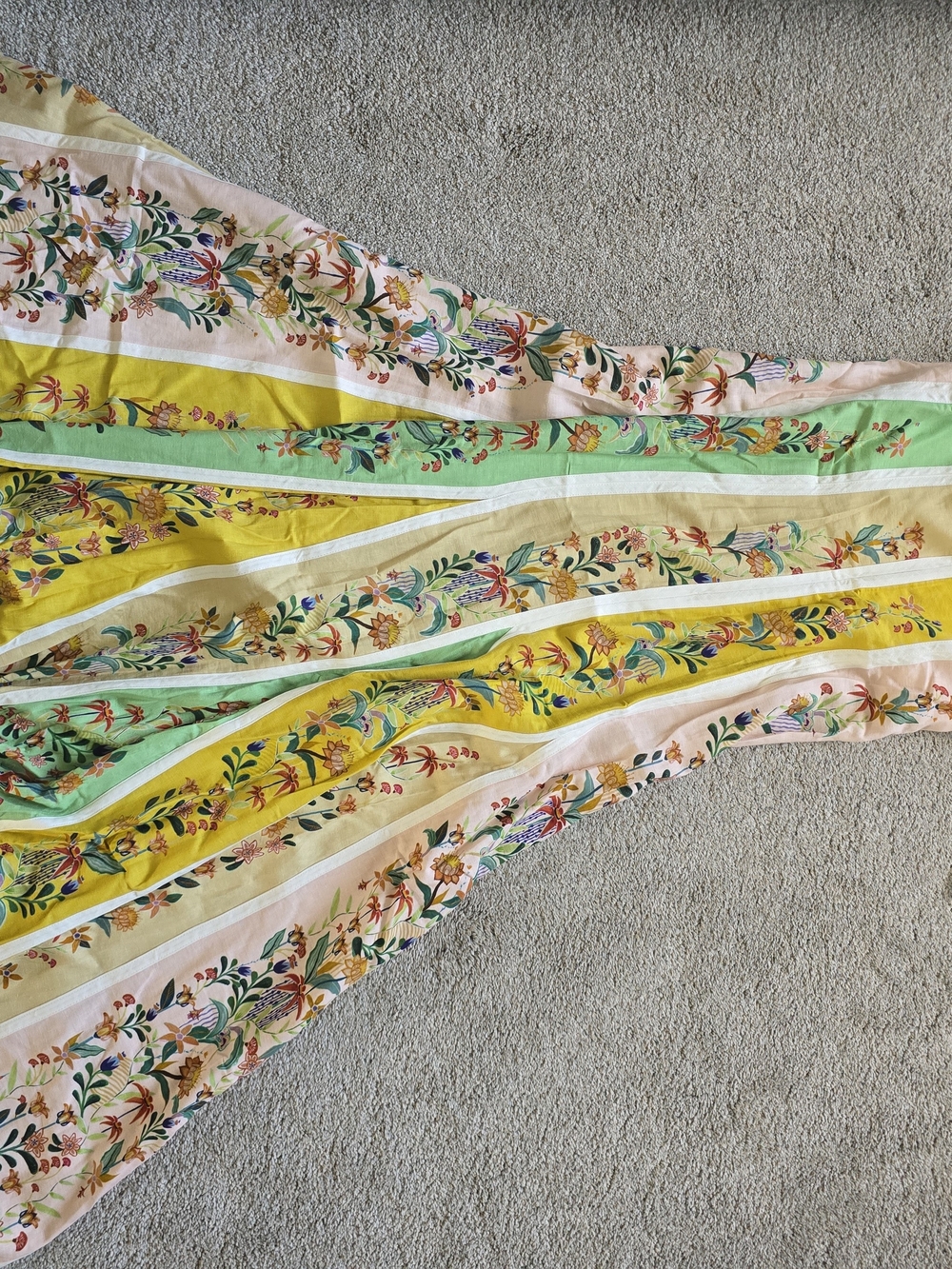 NWT FARM Rio Delicate Floral Stripe Sundress Size M - Picture 7 of 9